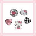 Cartoon New Smart Star Kitty Cat Decorative Buckle Accessories Heart Trendy Cute Metal Shoe Ornament Hole Shoes. 