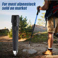 Camping Hiking Stick Tip End Cane Rod Crutch Climbing Stick Trekking Pole. 