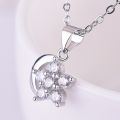 Pendant silver 925 / necklace pendants / Pendant only for women / Crystal diamond pandent / Accessories jewelry. 