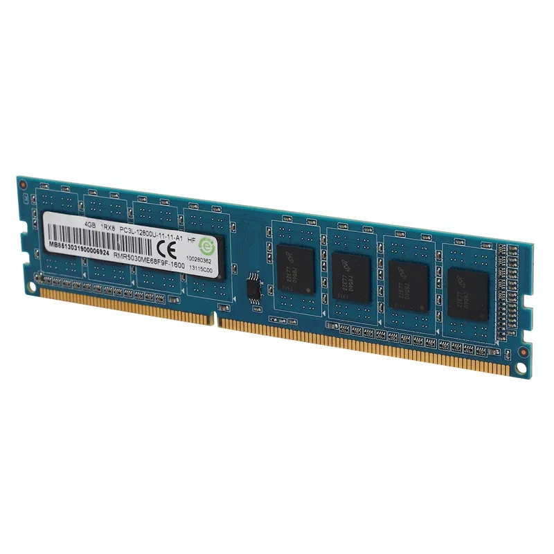DDR3 4GB Desktop Memory 1RX8 PC3L-12800U 1600Mhz 240Pins