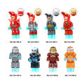 【Innovative design】Superhero Avengers Iron Mark Alliance Mark MK47 Compatible with LEGO building block minifigure toys. 