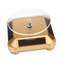 Solar Showcase 360 Turntable Rotating For Jewelry Mobile Phone Watch Ring Camera Displaying Mount Stand. 