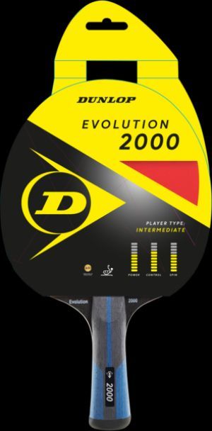 DUNLOP Table Tennis Racket - Evolution 2000