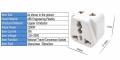 【FOOT SOFA】Type G Travel Adapter, Universal Socket to UK Plug Travel Charger Adapter, 2 In 1 Power Converter For Malaysia Singapore HongKong 13A 250V. 