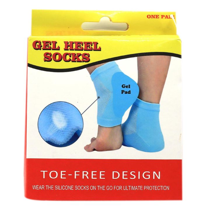 Silicone Heel Pad Socks Silicone Gel Socks Buy Online Gel Heel