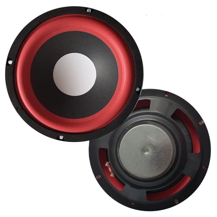 8 Inch Red Speaker High-Quality Audio Sound System