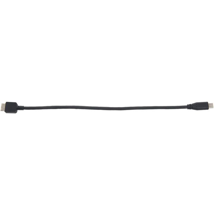 Cro Cable USB-C to cro-USB, USB 3.0 Type C to cro-B (cro-USB) Cable in Black 25cm ...