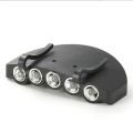 Super Bright Night Fishing 5-LED Cap Light Headlight Headlamp Head Flashlight Head Hat Clip on Light Fishing Head Lamp. 