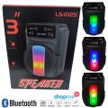 Portable Bass Speaker Bluetooth TF/USB/AUX/led Flashing Lights. 