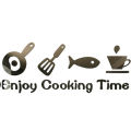 Nordic Style Kitchen Stickers 3D Three-dimensional Wall Stickers Acrylic Restaurant Porch Background Wall Decoration Stickers. 