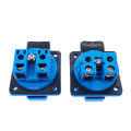 SCHUKO waterproof socket industrial waterproof socket copper contact body EU socket. 