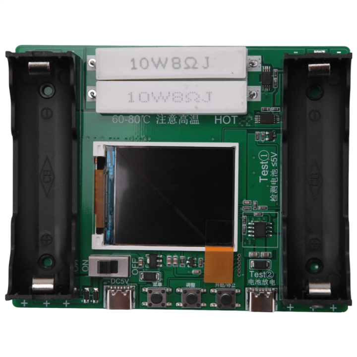 300W 30V10A 18650 Lithium Battery Capacity Tester/Meter Resistance Discharge Electronic Load TTLserial Port Modbus Communication