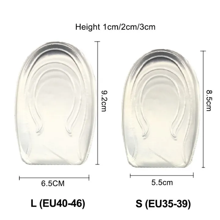 Silicone%20Gel%20Height%20Increase%20Insole%20Heel%20Lifting%20Inserts%20Shoe%20Foot%20Care%20Protector%20Elastic%20Cushion%20Arch%20Support%20Insert%20For%20Unisex%20-%20Image%203