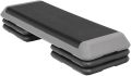 Mansa TUFF Fitness Adjustable Aerobic Stepper Workout Step with 4 Risers Fitness & Exercise Platform Trainer, Gym Home Used Aerobic Exercise Gymnastics Fitness Board with non-slip top and bottom to protect your floor.. 