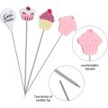 Cake Tester Needles,Stainless Steel Reusable Cake Tasting Needles,Cake Tester Skewer Needles for Kitchen. 