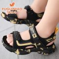FGN Children's Sandals Summer Middle and Big Children Boy's Beach Shoes Teen Sneakers Super Lightweight Boys Sandals. 