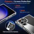 NEW Original Phone Case For Samsung S24 Ultra Transparent Back Protective Cover For Samsung Galaxy S 24 Ultra Soft TPU Cases. 