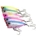 bellylady Crankbait Wobbler Fishing Lures Bass Lures With 3D Eyes Hard Topwater Swimbait For Bass Trout Freshwater Saltwater 40mm/3.3g. 