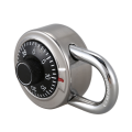 3X Master Coded Lock 50mm with Round Fixed Dial Combination Padlock. 