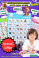English Preschool Poster Sound Wall Chart Early Educational Toy Kindergarten (Educational Toy Sound Wall Chart Phonic Poster Language Learning Cognize Puzzle). 