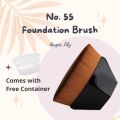 Validepend Makeup Foundation Brush, High-Density Seamless Foundation Brush, Velisy Hexagon Foundation Makeup Brush. 