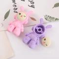 4 Piece  Cartoon Cute Space Rabbit Rubber Eraser For Kids Novelty Stationery Office School Supplies. 