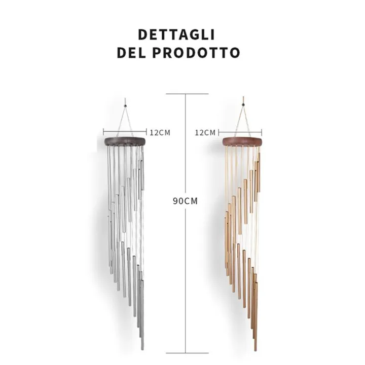 35inch%2018-Bar%20Classic%20Rotating%20Wind%20Chime%20-%20Image%202
