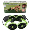 Revoflex Core Double AB Roller Exercise Equipment,Professional Ab Wheel Roller Supports,Abdominal Workout Machine. 