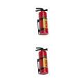 【ALLGOOD】1/2/5 Mini Fire Extinguisher High-ranking Lightweight Wear-resistant Replacement Exquisite Appearance Installment Easy for 1/10. 
