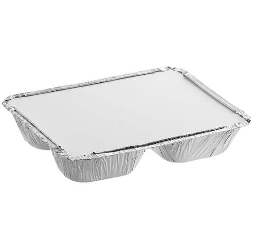 3%20Compartment%20Aluminium%20Silver%20Foil%20Container,%20Food%20Container,%20Food%20Box,%20Lunch%20Box,%20Food%20Storage%20Disposable%20Containers%20with%20Lid%20for%20Kitchen.%20-%20Image%204