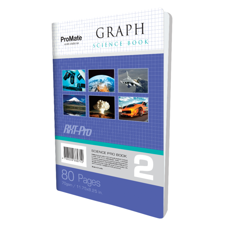ProMate CR Graph Book 80Pgs