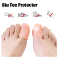 1/4Pair Big Toe Separator Protector Thumb Care Silicone Soft Gel Breathable Foot Corns Blisters Cap Cover Finger Protection. 