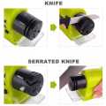 Auto Swifty Sharpener Electric Knife Sharpener Whetstone Sharp Motorized Kitchen Knives Scissors Sharpening Tool. 