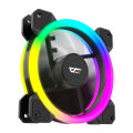 Darkflash DR11 RGB PC Case Fans Kits 6 Pin Double Ring ARGB Cooling for Desktop Computer. 