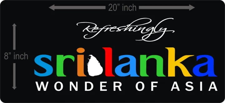 Wonder%20Of%20Sri%20Lanka%20Reflective%20Luminous%20Stickers%20Car%20Van%203%20Wheel%20Plotter%20Cutting%20stickers%20-%20Image%203