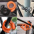 ROCKBROS Bike Lock Cable 4 Feet Bicycle Cable Lock with Mounting Bracket 2 Secure Keys 1/2 Inch Diameter. 