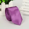 【ALLGOOD】Gwuqu New Classic Solid Plain of 22 Colors Jacquard Woven Silk Blend Men's Tie Necktie. 