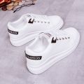 【ALLGOOD】Latest Spring Autumn White Shoes Women Platform Shoes Woman Fashion Sneakers High Quality PU Casual Shoes Ladies Shoes Loafers. 