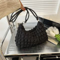 New Trend Bubble Pleated Bag Women's Underarm Handbag Simple Shoulder Bag Cherry Super Store. 