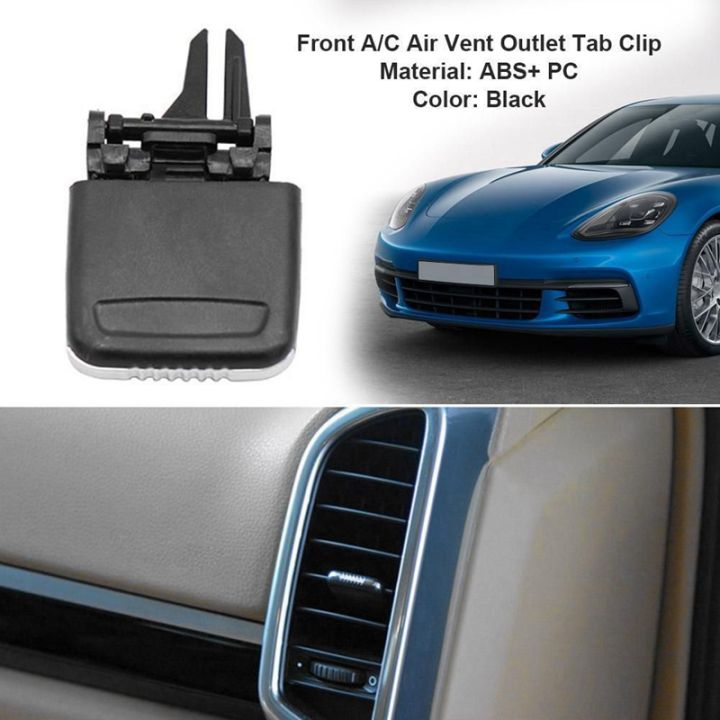 Front%20A/C%20Air%20Vent%20Clip-2%20x%20Front%20A/C%20Air%20Vent%20Outlet%20Tab%20Clip-Black%20-%20Image%205