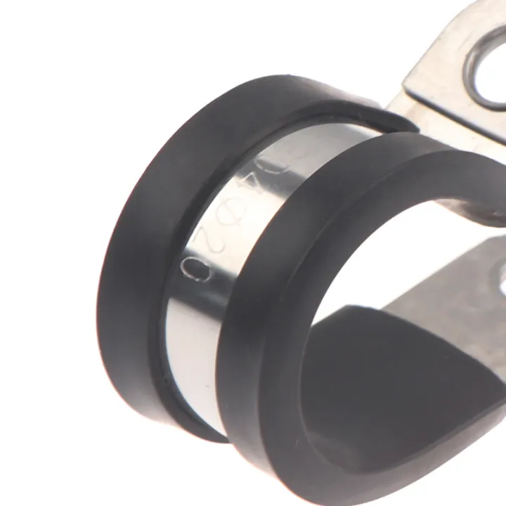 2pcs%20Rubber%20Lined%20P%20Clips%20Cable%20Mounting%20Hose%20Pipe%20Clamp%20GENGLI%20-%20Image%207