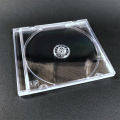 Transparent Plastic Single Piece Disc Case CD Case Thickened CD DVD Disc Box. 