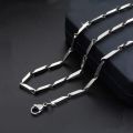 Gold and silver colour stainless steel high standard chain necklace for men and women. 