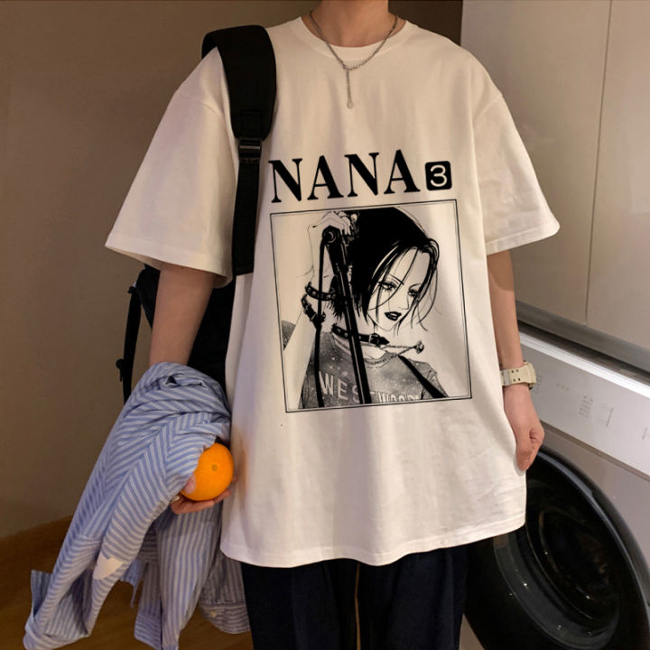Nana%20Osaki%20T-shirts%20anime%20black%20stones%20print%20streetwear%20men%20women%20White%20fashion%20oversized%20T%20shirt%20pure%20cotton%20Harajuku%20tees%20tops%20-%20Image%203
