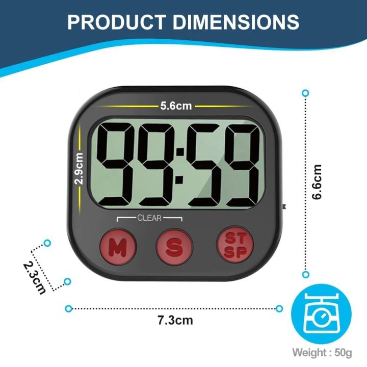 Kitchen%20Timer,%20Digital%20Visual%20Timer%20Magnetic%20Clock%20Stopwatch%20Countdown%20Timer,%20Large%20LCD%20Screen%20Display%20for%20Cooking%20-%20Image%206