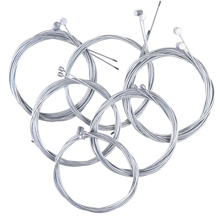 2Pcs%20Road%20Bike%20Gear%20Bicycle%20Brake%20Line%20Shifter%20Core%20Rear%20Inner%20Cable%20Wire%20-%20Image%202