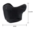 Outdoor Snowboard Fluffy Fleece Cold Weather Neck Warmer Windproof Warm Fleece Thermal Scarf Cellular Network Cotton Skiing Face Cycling. 