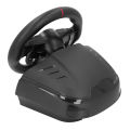 Racing Wheel Game Steering Wheel 270 Degree Prevent Slip with Liner Pedals for Game Console for PC. 