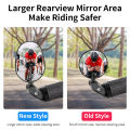 WEST BIKING Wide Angle Bike Rearview Mirror MTB Road Bicycle Handlebar Mirror 360 Rotation Adjustable Cycling Rear View Mirror. 