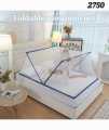 Portable Folding Mosquito Net Mosquito Cover  Canopy Encrypted Yarn for Bedroom Dormitory and Outdoor Camping Single Double Bed Free Installation Bed. 